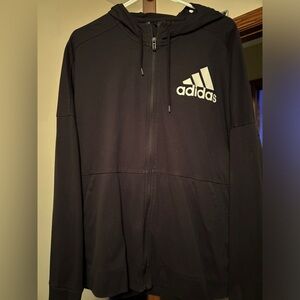 Men's Large Adidas Hoodie Jacket